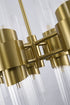 Bethel International in Satin Brass Chandelier Model: MU133C45BR