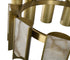Bethel International in Satin Brass LED Chandelier Model: MU125C12BR
