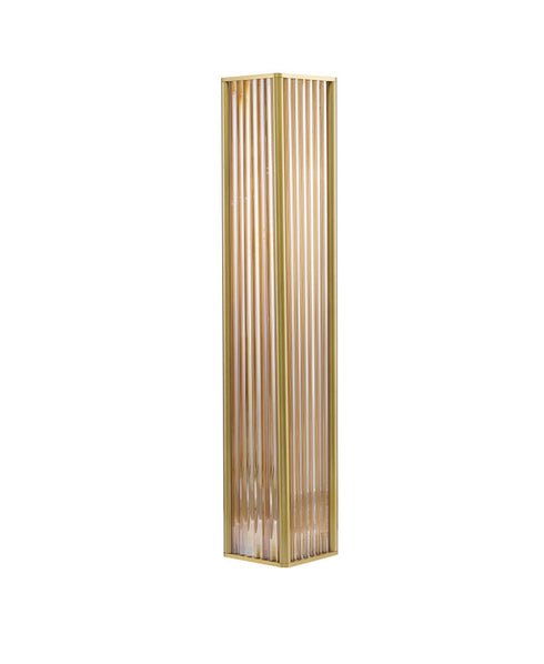 Bethel International in Satin Brass LED Floor Lamp Model: MU139F60BR