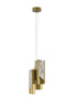 Bethel International in Satin Brass LED Pendant Model: MU127C3BR