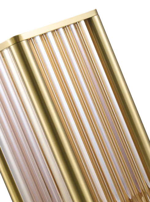 Bethel International in Satin Brass LED Table Lamp Model: MU138T20BR