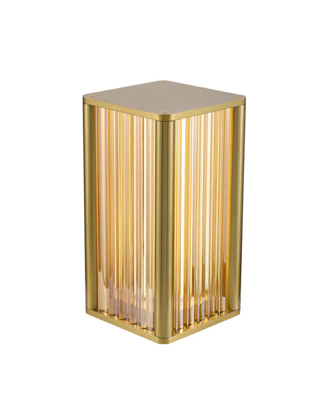 Bethel International in Satin Brass LED Table Lamp Model: MU138T20BR