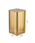 Bethel International in Satin Brass LED Table Lamp Model: MU138T20BR