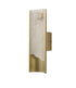 Bethel International in Satin Brass LED Wall Sconce Model: MU128F16BR