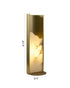 Bethel International in Satin Brass Table Lamp Model: MU129T14BR