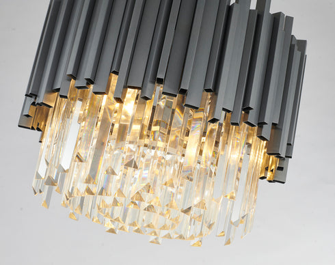 Bethel International in Silver Chandelier Model: MU10C16CH
