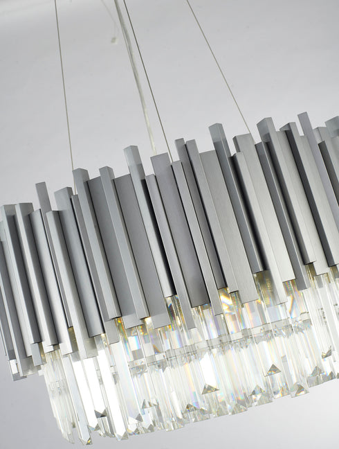 Bethel International in Silver Chandelier Model: MU10C22CH