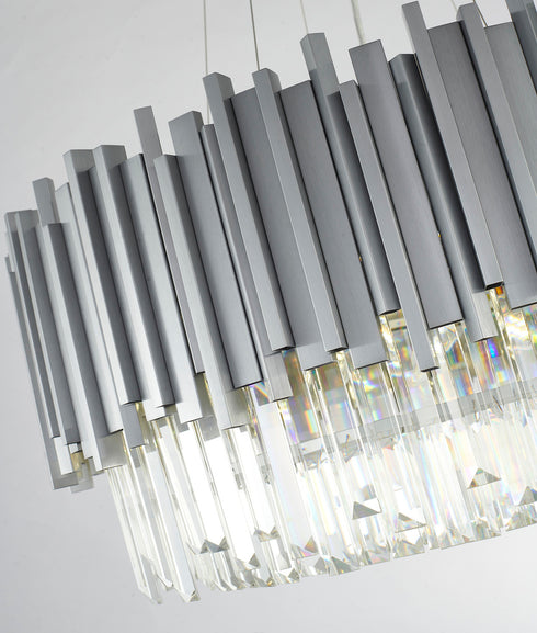 Bethel International in Silver Chandelier Model: MU10C28CH