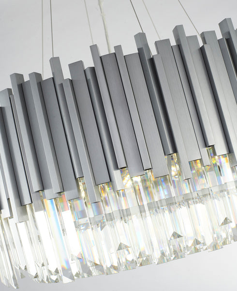 Bethel International in Silver Chandelier Model: MU10C28CH
