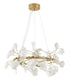 Bethel International Round in Brass Frame Chandelier Model: CX01C24BR