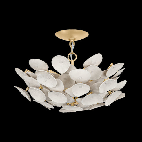 Corbett 3 Light Semi Flush Model: 356-21-VGL