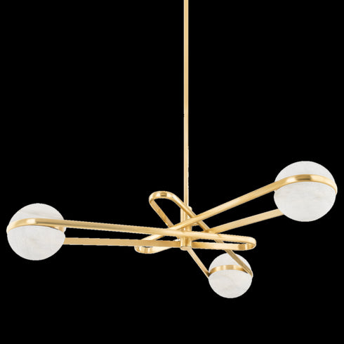 Corbett 6 Light Chandelier Model: 353-52-VB