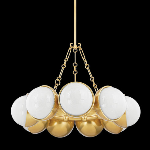 Corbett 9 Light Chandelier Model: 340-34-VPB