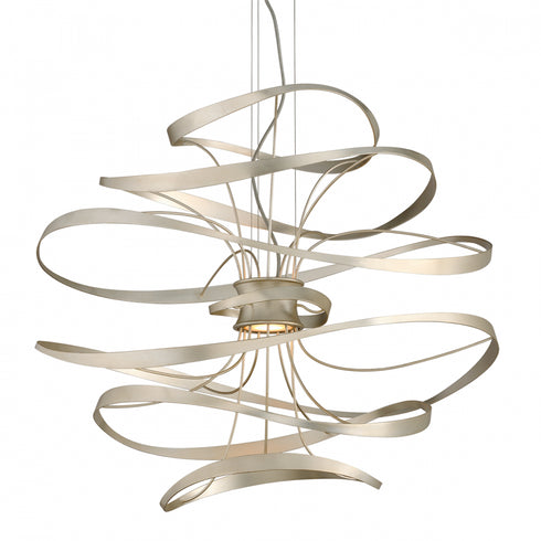 Corbett Calligraphy Chandelier Model: 213-43-SL/SS