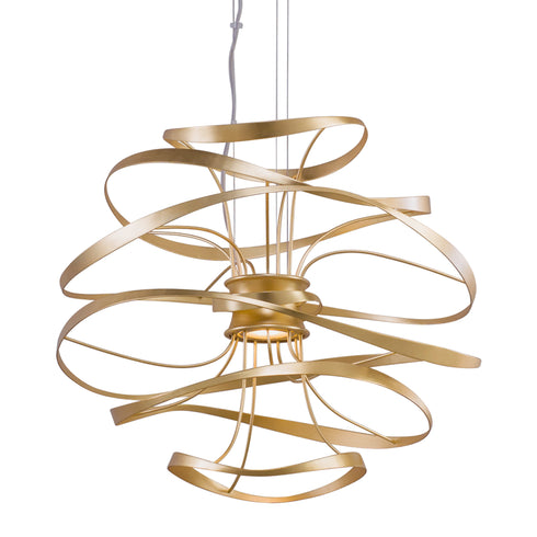 Corbett Calligraphy Chandelier Model: 216-42-GL/SS