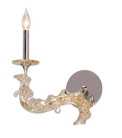 Corbett Cielo Wall Sconce in Silver Leaf Finish Model: 221-11