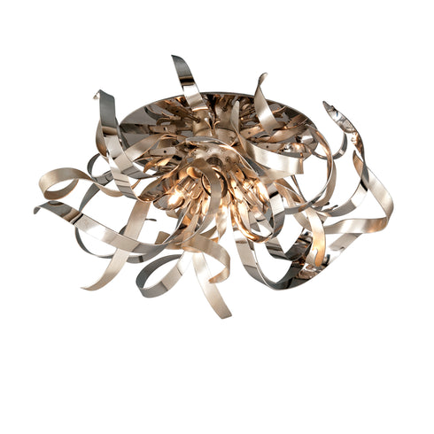 Corbett Graffiti Semi Flush Model: 154-34-SL/SS