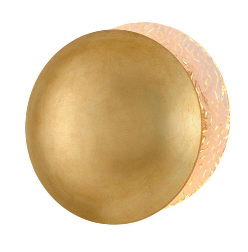 Corbett Libra Wall Sconce in ANTIQUE SILVER LEAF STAINLESS Finish Model: 255-13