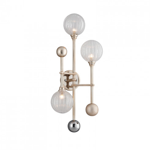 Corbett Majorette 3 Light Wall Sconce Model: 241-13-SL/PC