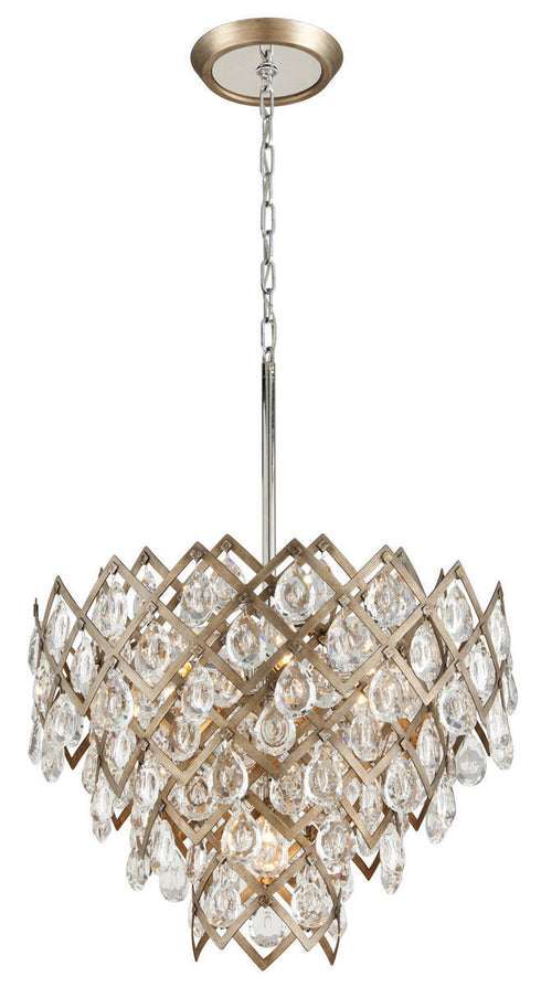 Corbett Tiara Chandelier in VIENNA BRONZE Finish Model: 214-47