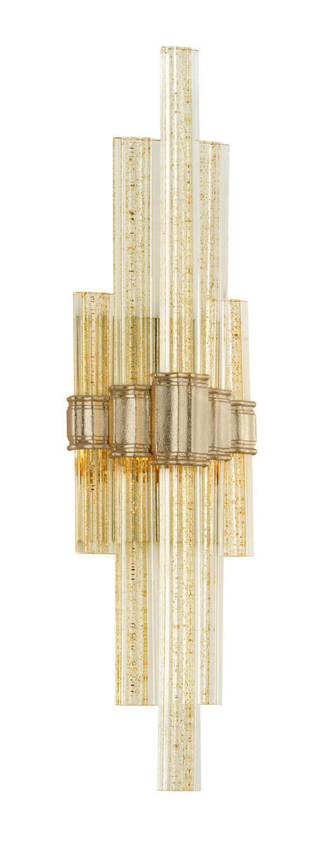 Corbett Viola Wall Sconce in Gold Leaf Finish Model: 235-12-OWG