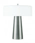 Craftmade 1 Light LED Table Lamp in Brushed Polished Nickel Model: 87001BNK-T