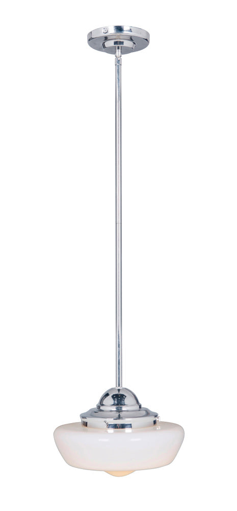 Craftmade 1 Light Mini Pendant with Rods in Polished Nickel Model: P575PLN-LED