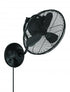 Craftmade 14 Inch Bellows I Indoo Outdoor (Damp) in Flat Black With in Flat Black Blades Model: BW116FB3