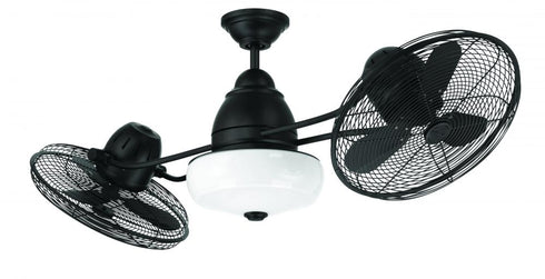Craftmade 48 Inch Bellows II Indoo Outdoor (Damp) in Flat Black With in Flat Black Blades Model: BW248FB6