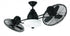 Craftmade 48 Inch Bellows II Indoo Outdoor (Damp) in Flat Black With in Flat Black Blades Model: BW248FB6