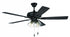 Craftmade 52 Inch Eos Clear 4 Light in Brushed Polished Nickel With Brushed Nicke Greywood Blades Model: ECF104BNK5-BNGW