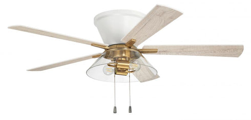 Craftmade 52 Inch Insight Brushed Nickel Finish Black Walnu Greywood Blades Integrated Light kit Included in Brushed Polished Nickel Finish Model: IST52BNK5