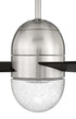 Craftmade 52 Inch Pill in Brushed Polished Nickel With Flat Black Blades Model: PIL52BNK3