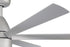 Craftmade 54 Inch Quirk in Titanium With in Titanium Blades Model: QRK54TI6