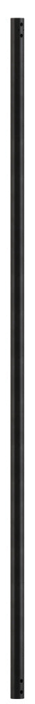 Craftmade 60 Inch Downrod for PRT144FB6 1.25 Inch Diameter in Flat Black Finish Model: DRP60FB