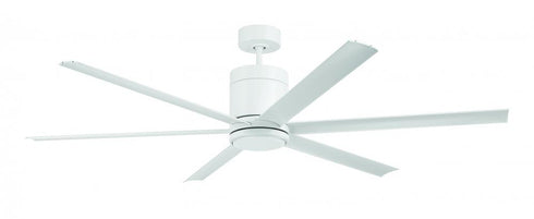 Craftmade 65 Inch Tate in White With in White Blades Model: TTE65W6
