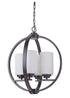 Craftmade Albany 4 Light Foyer in Oiled Bronze Finish Model: 39744-OB