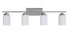 Craftmade Albany 4 Light Wall Sconce in Chrome Finish Model: 39704-CH