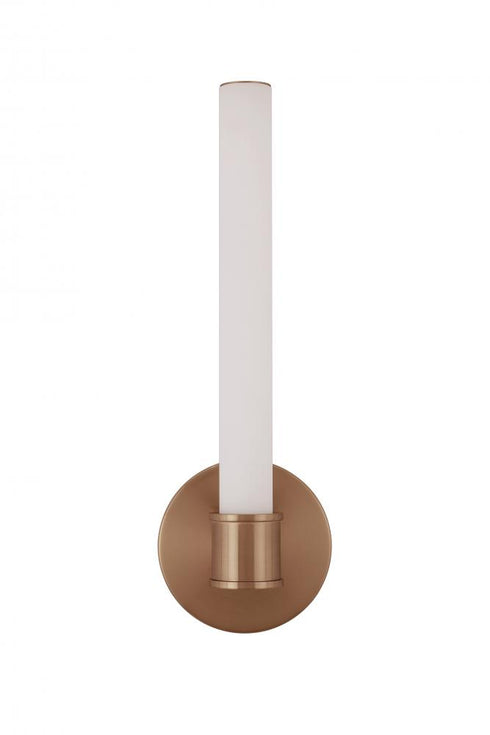 Craftmade Alina 1 Light LED Wall Sconce in Satin Brass Model: 20105SB-LED