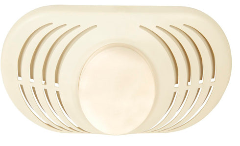Craftmade Bath Exhaust Fan with Light 150 CFM Silent Fan Light in Designer White Model: TFV150SL