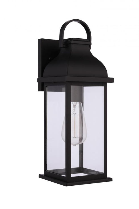 Craftmade Bent Tree 1 Light Outdoor Wall Lantern in Midnight Model: ZA7204-MN