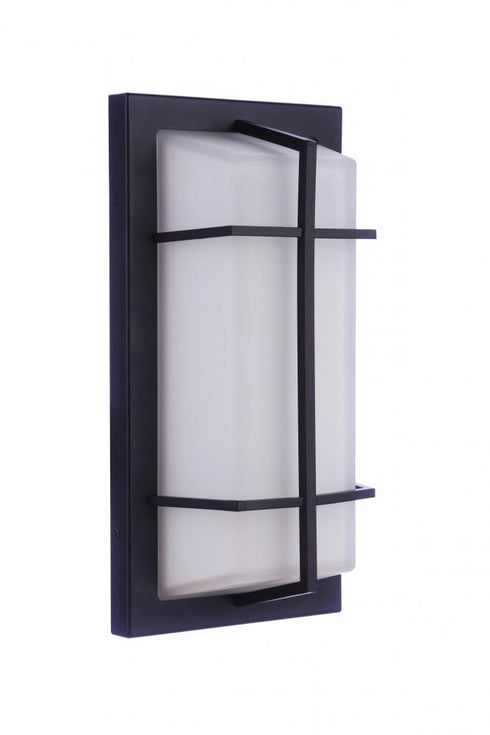 Craftmade Bulkhead Rectangular Outdoor Large Rectangular Bulkhead in Textured Black Model: ZA6112-TB
