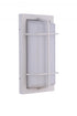 Craftmade Bulkhead Rectangular Outdoor Large Rectangular Bulkhead in Textured Black Model: ZA6112-TB