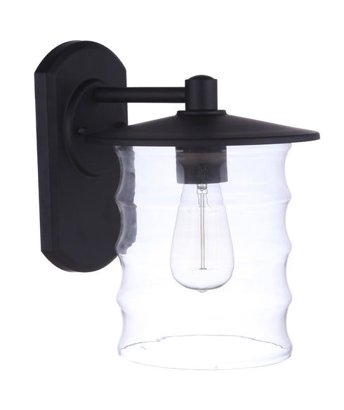 Craftmade Canon 1 Light Large Outdoor Wall Lantern in Midnight Model: ZA3624-MN