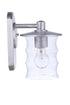 Craftmade Canon 1 Light Medium Outdoor Wall Lantern in Satin Aluminum Model: ZA3614-SA
