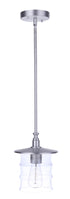Craftmade Canon 1 Light Outdoor Pendant in Midnight Model: ZA3611-MN
