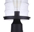 Craftmade Canon 1 Light Outdoor Post Mount in Midnight Model: ZA3625-MN