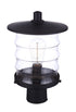 Craftmade Canon 1 Light Outdoor Post Mount in Midnight Model: ZA3625-MN