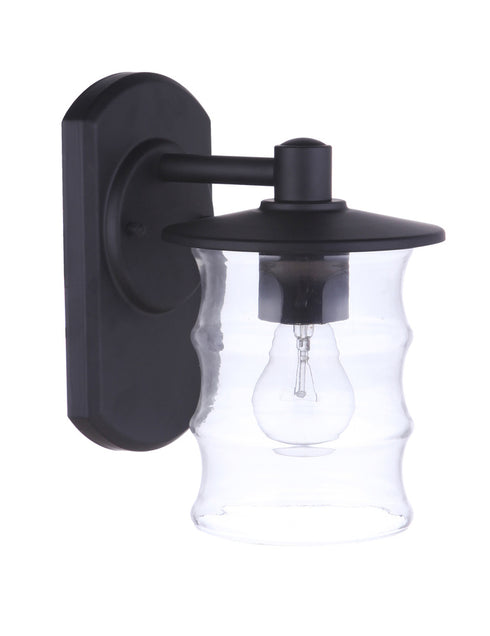 Craftmade Canon 1 Light Small Outdoor Wall Lantern in Midnight Model: ZA3604-MN