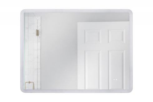Craftmade 48 Inch x 36 Inch Rectangle LED Mirror (Chassis) in White Finish Model: MIR4801RT-W3C